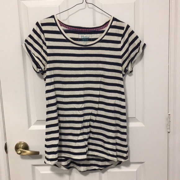 Blue and white stripped t shirt - Picture 1 of 3